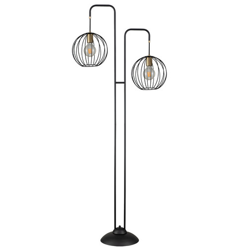 Escada 10176/2 E27*60W Black/Brass