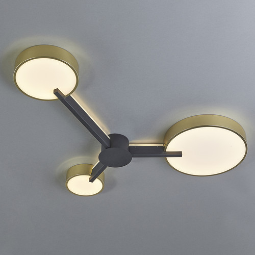 Escada 10209/3 LED*68W Gold/Black
