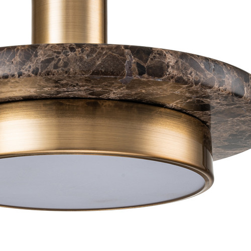 Escada 10260/1 LED*12W Brass/Brown marble