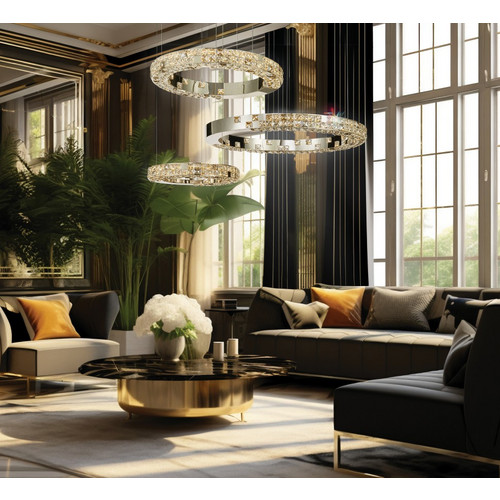 Люстра подвесная Elegance Gold FL1106-30P (FL1106-30P)