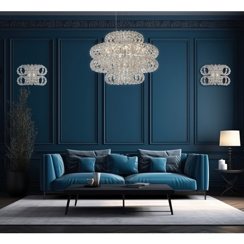 Люстра подвесная Brilliance Chrome FL1107-13P (FL1107-13P)