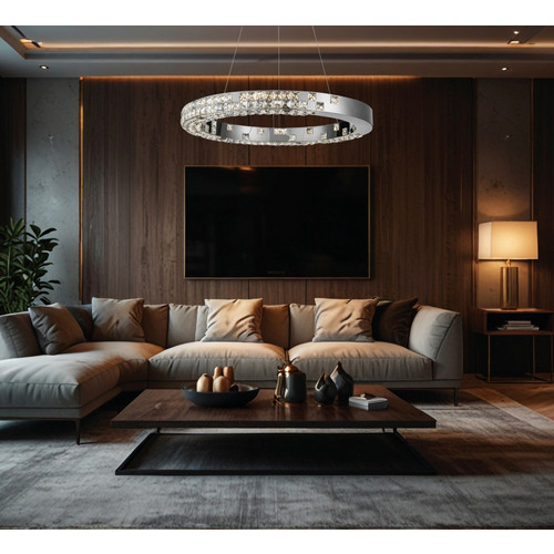 Люстра подвесная Elegance Chrome FL1148-8P (FL1148-8P)