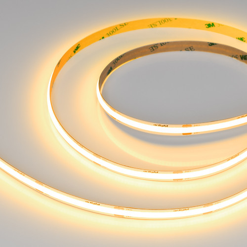 Светодиодная лента COB-X480-8mm 24V Gold (8 W/m, IP20, 5m) (Arlight, -) (047746)