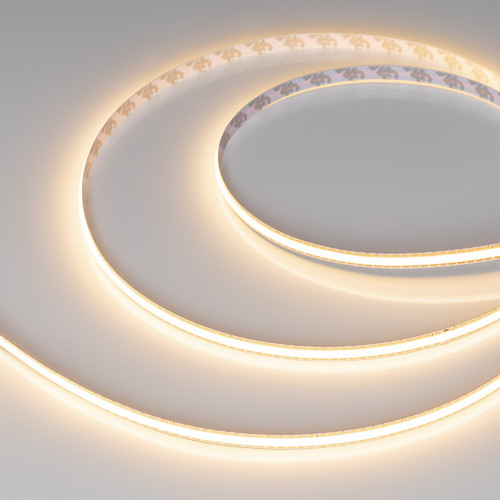 Светодиодная лента COB-X544-8mm 24V Warm3000 (11 W/m, IP20, 5m, FreeCut) (Arlight, Свободная резка) (043414)