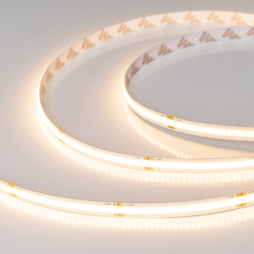 Светодиодная лента COB-X378-8mm 24V Warm2700 (11 W/m, IP20, 5m) (Arlight, -) (031859(3))