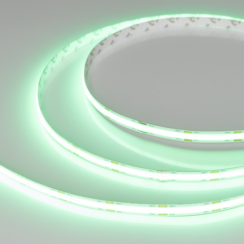 Светодиодная лента COB-X544-8mm 24V Green (11.5 W/m, IP20, CSP, 5m) (Arlight, -) (032174(2))