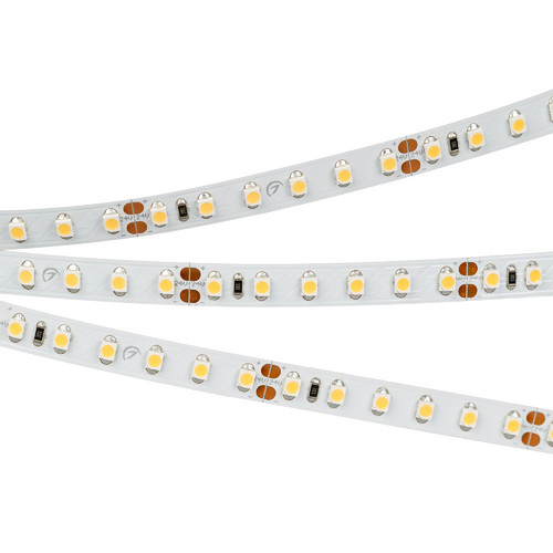 Светодиодная лента RT 2-5000 24V Warm2700 2x (3528, 600 LED, CRI98) (Arlight, 9.6 Вт/м, IP20) (021417(B))