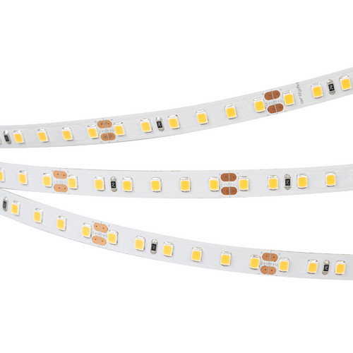 Светодиодная лента RT 2-5000 24V Warm3000 2x (2835, 600 LED, CRI98) (Arlight, 14.4 Вт/м, IP20) (021411)