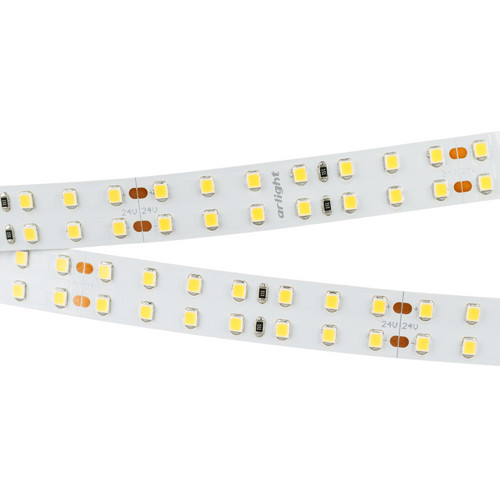 Светодиодная лента RT 2-5000 24V Day4000 2x2 (2835, 980 LED, CRI98) (Arlight, 20 Вт/м, IP20) (025151(1))