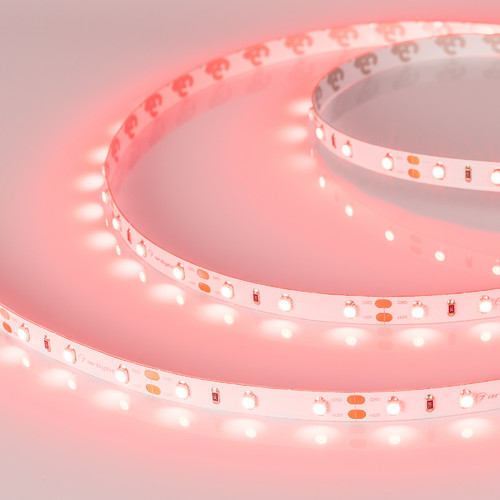 Светодиодная лента RT-A60-8mm 12V Red (4.8 W/m, IP20, 2835, 5m) (Arlight, 4.8 Вт/м, IP20) (010526(2))