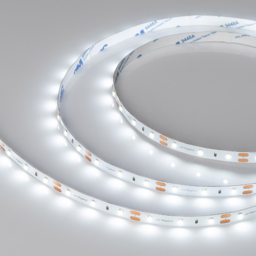 Светодиодная лента NT-A60-8mm 12V White6000 (4.8 W/m, IP20, 3528, 5m) (Arlight, Открытый) (035698)