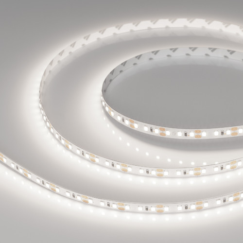 Светодиодная лента RT-A120-8mm 12V Day5000 (9.6 W/m, IP20, 5m) (Arlight, Открытый) (042287)