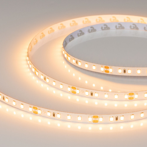 Светодиодная лента UL-A120-8mm 24V Warm2400 (9.6 W/m, IP20, 5m) (Arlight, 7 лет) (042299)