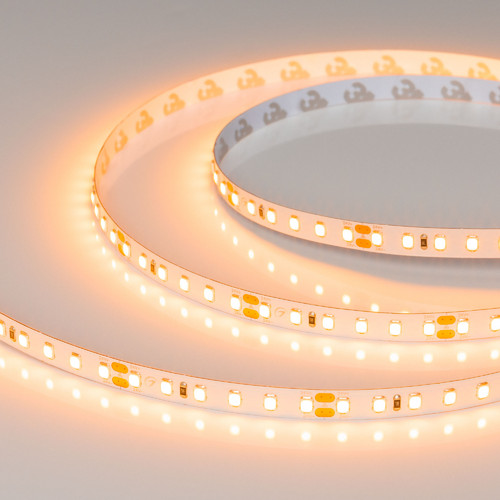 Светодиодная лента UL-A120-8mm 24V Warm1900 (9.6 W/m, IP20, 5m) (Arlight, Открытый) (056725)