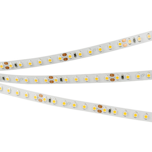 Светодиодная лента RT 2-5000 24V Warm2700 2x (3528, 600 LED, LUX) (Arlight, 9.6 Вт/м, IP20) (010346(B))