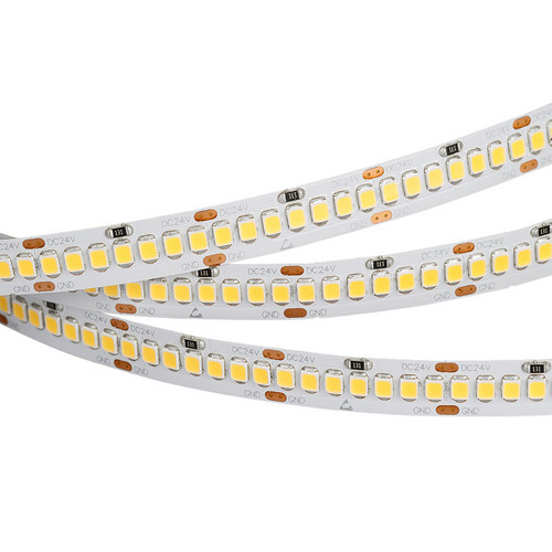 Светодиодная лента RT 2-5000 24V Day4000 10mm (2835, 252 LED/m, LUX) (Arlight, 10 Вт/м, IP20) (022651)
