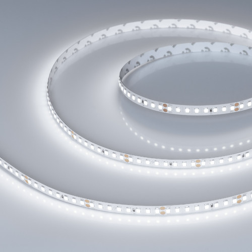 Светодиодная лента RT-A160-8mm 24V White6000 (12 W/m, IP20, 2835, 5m) (Arlight, высок.эфф.150 лм/Вт) (024534(2))