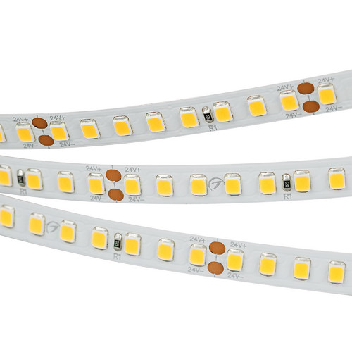 Светодиодная лента RT 2-5000 24V Day5000 2x (2835, 160 LED/m, LUX) (Arlight, 12 Вт/м, IP20) (024536)