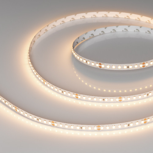 Светодиодная лента RT-A160-8mm 24V Warm3000 (12 W/m, IP20, 2835, 50m) (Arlight, высок.эфф.150 лм/Вт) (024553(2))