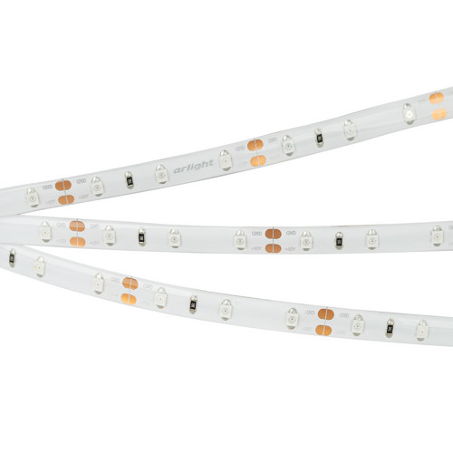 Светодиодная лента герметичная RTW-SE-A60-8mm 12V Yellow (4.8 W/m, IP65, 2835, 5m) (Arlight, -) (015731(2))