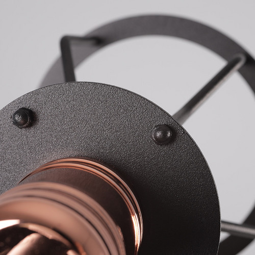Подвесная люстра Nowodvorski Workshop B Black/Copper 6336