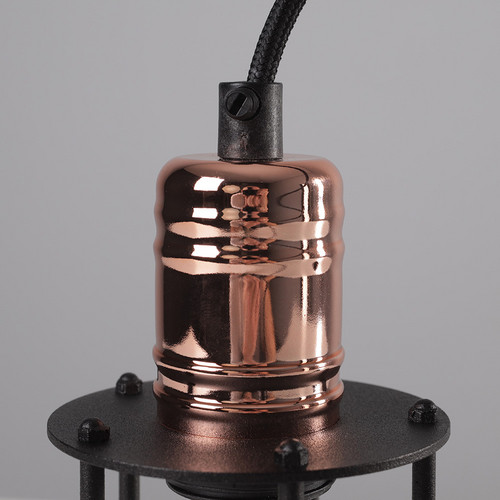 Подвесная люстра Nowodvorski Workshop B Black/Copper 6336