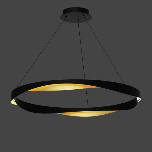 Подвесной светильник MD22001046-1B black/gold