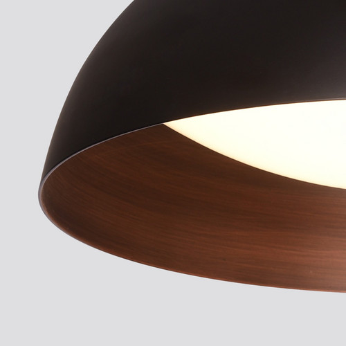 Потолочный светильник C019-400B Black and Copper