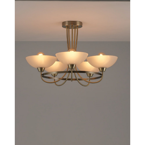 Люстра потолочная Moderli V1204-5C Lione