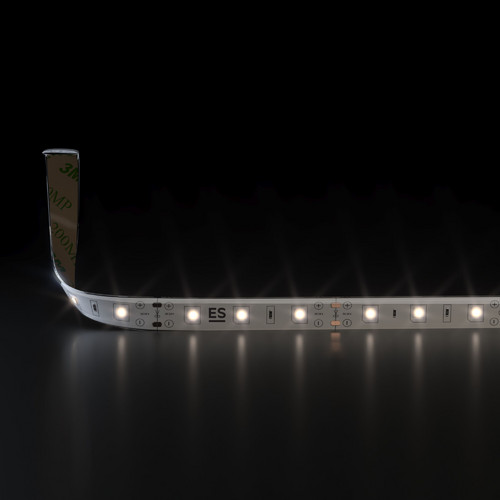 Светодиодная лента 24 В 4,8 Вт/м 60 Led/м 2835 IP65, теплый белый 3300K, 5 м Лента светодиодная 24V 4,8W 60Led 2835 IP65 теплый белый, 5м