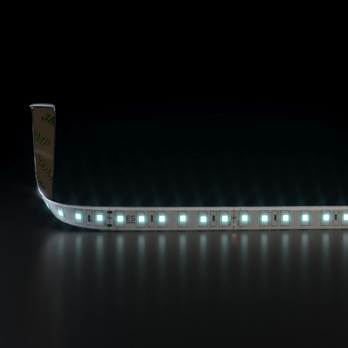 Светодиодная лента 24 В 9,6 Вт/м 120 Led/м 2835 IP65, холодный белый 6500K, 5 м Лента светодиодная 24V 9,6W 120Led 2835 IP65 холодный белый, 5м