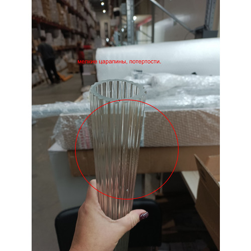utsenka-SL6224.413.01 Светильник подвесной ST-Luce Черный/Прозрачный LED 1*30W 4000K BAMBOO