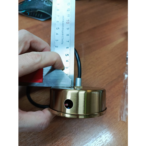 utsenka-SLE155302-06 Светильник потолочный Античная медь/Янтарный E14 6*60W GENTORE