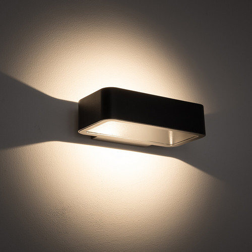 Уличный настенный светодиодный светильник Nowodvorski Muno Led Graphite 6776