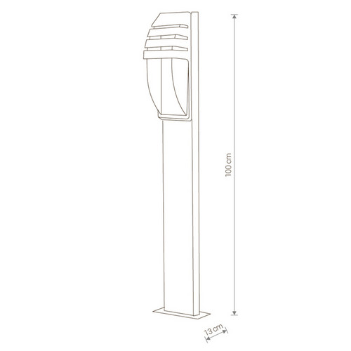 Уличный светильник Nowodvorski Mistral Graphite 3394