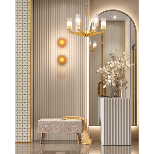 Светильник настенный светодиодный Moderli V11022-WL Brass
