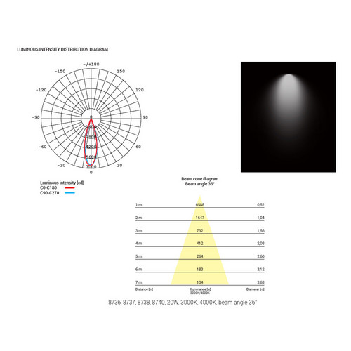 Накладной светильник Nowodvorski Ios Led Black 8736