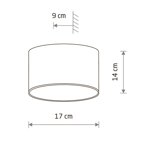 Настенный светильник Nowodvorski Ellipses Led Black 8182