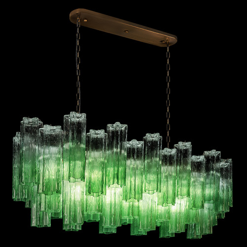 10580/1000R Clear green Подвесной светильник LOFT IT Murano