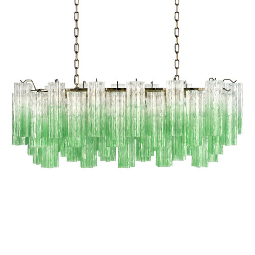 10580/1000R Clear green Подвесной светильник LOFT IT Murano