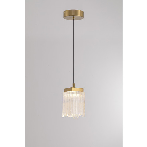 Подвесной светильник MD25020403-1A2 Satin gold