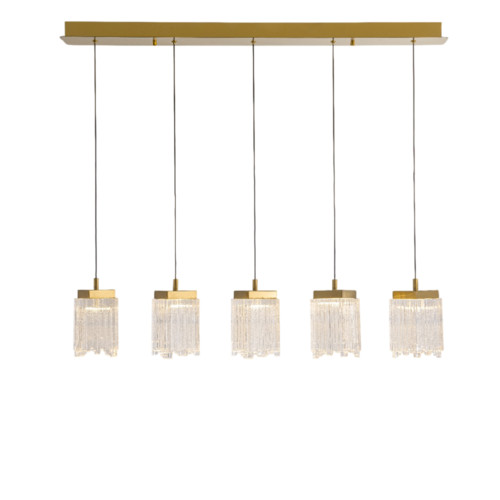 Подвесной светильник MD25020403-5B2 Satin gold