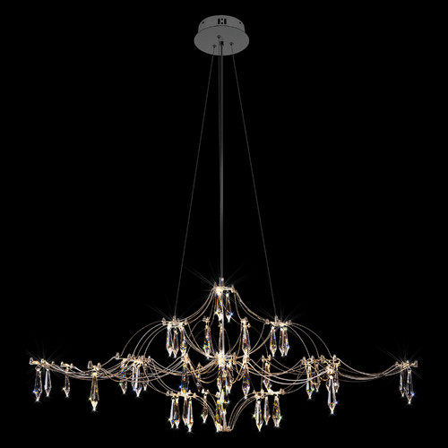 10587/1000 Silver Asfour Подвесной светильник LOFT IT Mira