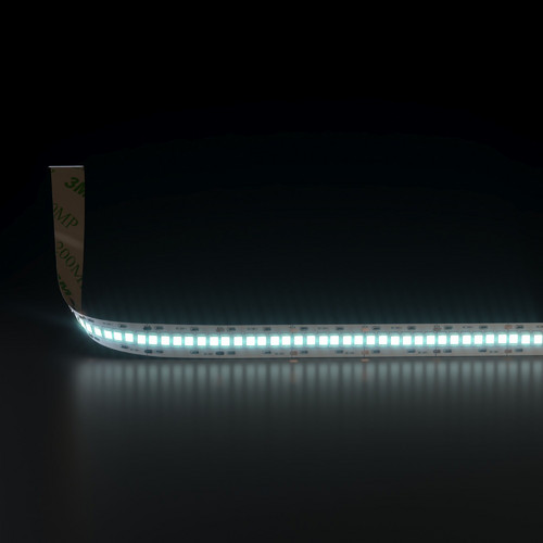 Светодиодная лента 24 В 24 Вт/м 240 Led/м 2835 IP20, холодный белый 6500K, 5 м Лента светодиодная 24V 24W 240Led 2835 IP20 холодный белый, 5м
