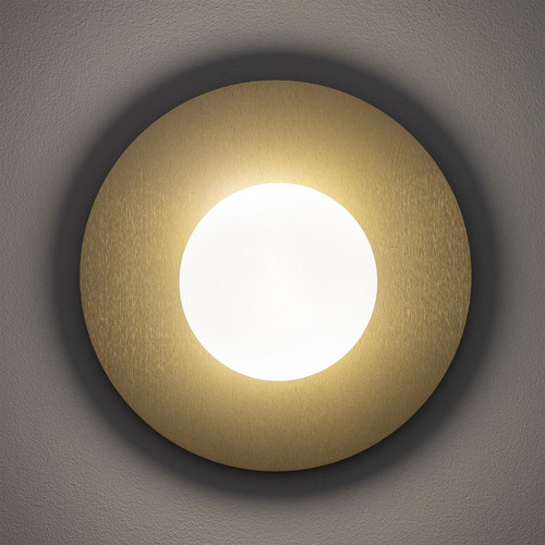 Настенный светильник Nowodvorski Серия Saturn M (Сатурн М) Цвет Brushed gold (Матовое золото) арт. 12604
