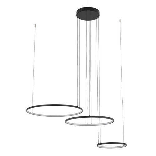 Подвесная люстра Nowodvorski Circolo Power Led Black (Cерия Circolo Power Led, Цвет Черный) арт. 11648