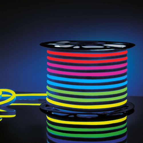 Светодиодный гибкий неон 220 В 12 Вт/м 80 Led/м 5050 IP67, односторонний RGB, 50 м Гибкий неон 220V 12W 80Led 5050 IP67 односторонний RGB, 50 м