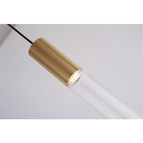Подвесной светильник Flume 1A ant.brass