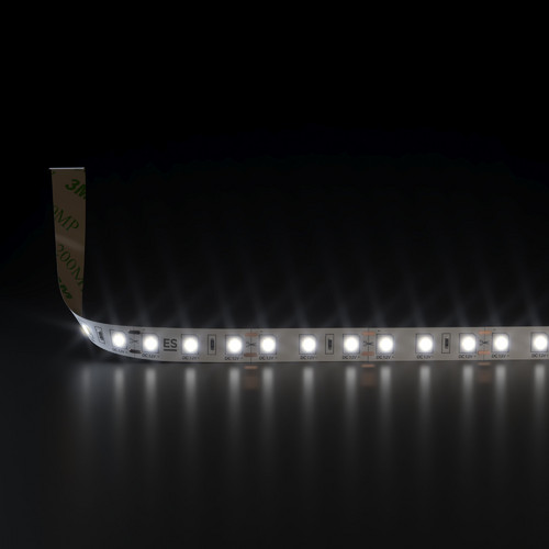 Светодиодная лента 12 В 9,6 Вт/м 120 Led/м 2835 IP20, дневной белый 4200К, 5 м Лента светодиодная 12V 9,6W 120Led 2835 IP20 дневной белый, 5м