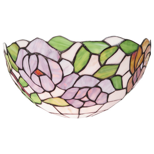 814-801-01 VELANTE Стиль Tiffany светильник настенный, E27, 1x40W